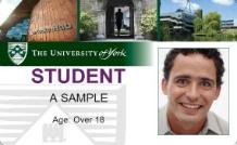 University card - new design 2011